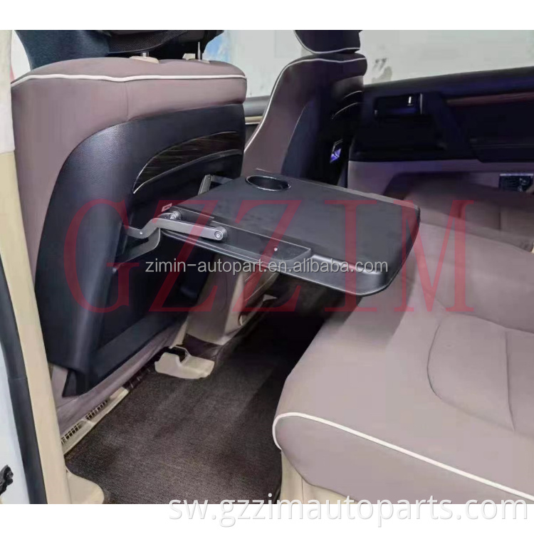 Aftermarket Accessories ya Mambo ya Ndani ya Kiti cha nyuma Laptop Tray Gari Kula Tray Jedwali la Tray kwa Cruiser